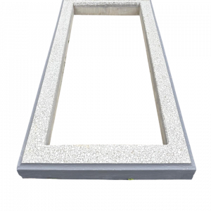 Cementa apmale krāsota pelēka CP-1/8P