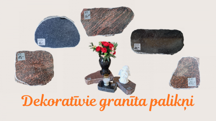 Jaunums! Dekoratīvie palikņi.